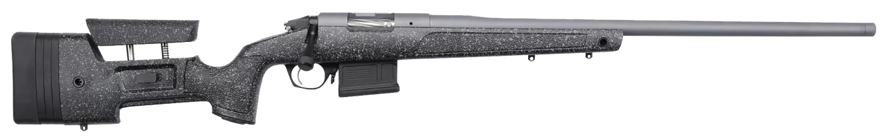 Bergara HMR Pro 300PRC, 24″ Threaded Barrel, Gray, Mini-Chassis, 5Rd, Aics Style Detachable Magazine, Triggertech Trigger, Premier Action