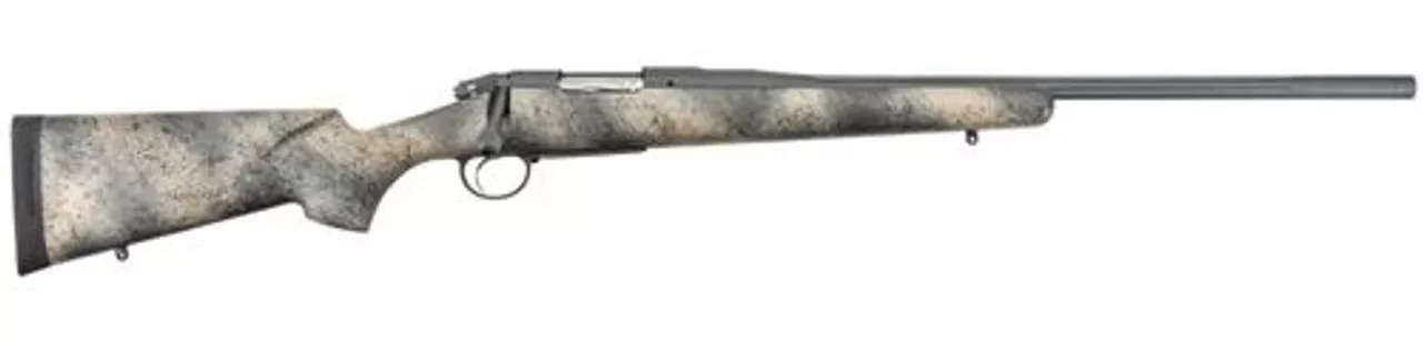 Bergara Premier Highlander .270 Win, 24″ Threaded Barrel, Fiberglass Stock, Sniper Gray, 4rd