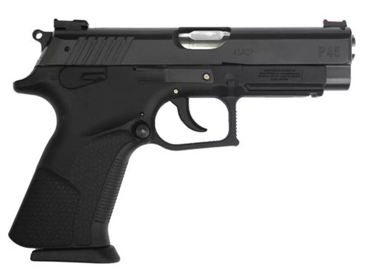 Bersa S/D 45 (ACP) 4.3″ Barrel, Black Polymer Grip Black Pistol, 10rd