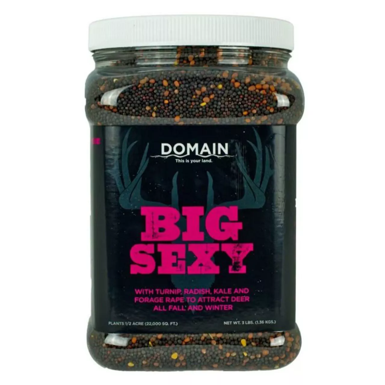 Big Sexy Food Plot Seed – 1/2 Acre 3 Lb