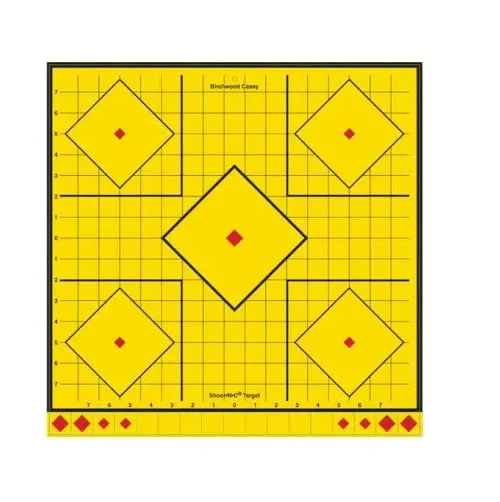 BIRCHWOOD CASEY Long Range Sight-In Target 5pk