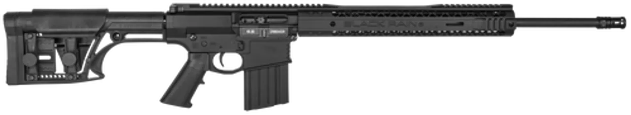 Black Rain Fallout10 6.5 Creedmoor, 22″ Barrel, Luth-AR MBA-1 Black Stock, Hardcoat Anodized/Nitride, 10rd