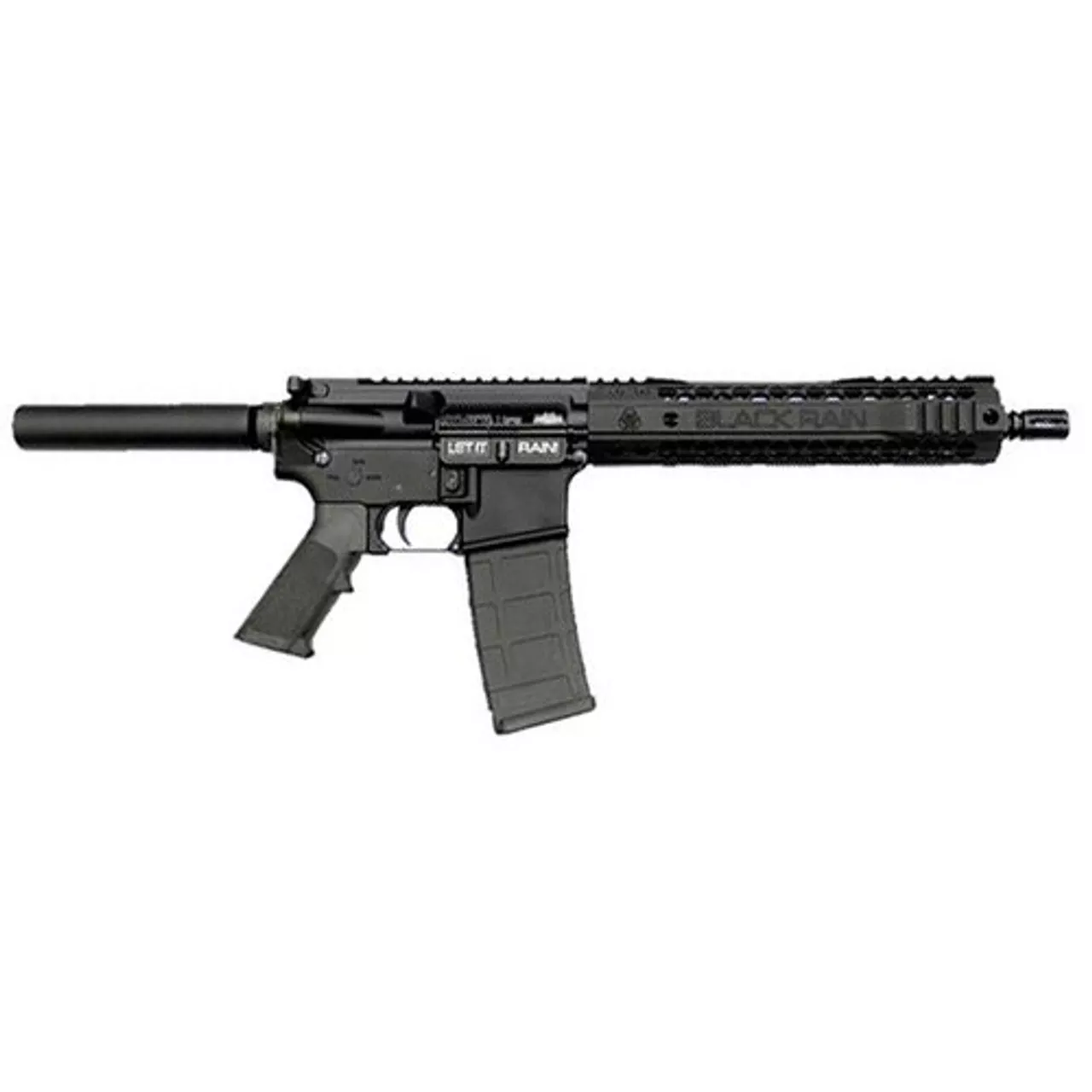 Black Rain Spec 15 Pistol, .300 Blackout, 10.5″, Pistol Tube, Black
