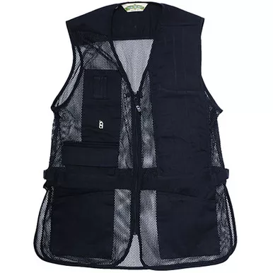 Bob Allen Full Mesh Shooting Vest Black Left Hand Medium