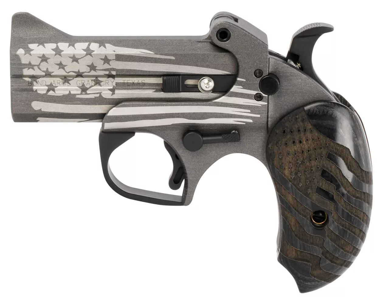 Bond Arms Old Glory 45 Colt/410 Ga, 3.50″, American Flag Stainless Steel Cerakote, 2rd