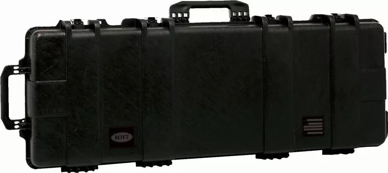 BOYT H51 51″ DOUBLE LONG GUN HARD CASE HIGH DENSITY FOAM BL