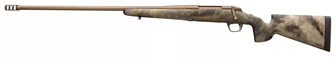 Browning 035546218 X-Bolt Hells Canyon Speed 308 Win 4+1 22″ MB Burnt Bronze Cerakote A-TACS AU Camo Fixed McMillan Game Scout Stock Left Hand (Full Size)