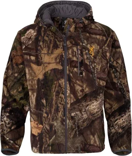 Browning BG WASATCH-CB FLEECE JACKET MO-BREAKUP CAMO 3X-LARGE