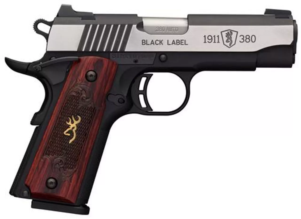 Browning Black Label Medallion Pro Compact, .380 ACP, 3.62″, 8rd