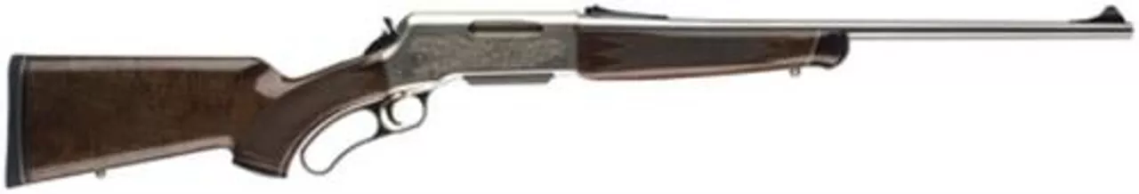 Browning BLR White Gold Medallion.243 Winchester 20″ Polished Stainless Steel Barrel Adjustable Sights Grade IV/V Walnut Stock with Gloss Finish