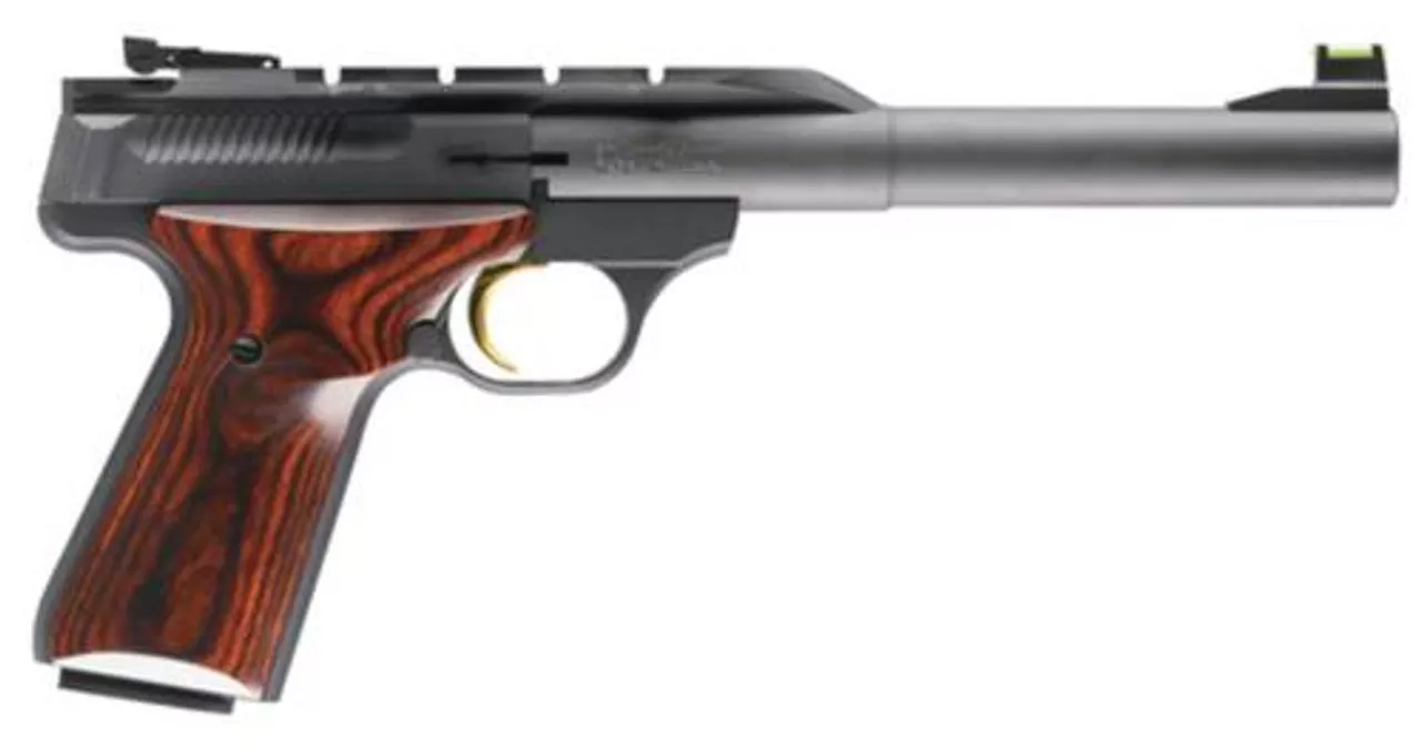 Browning Buck Mark Hunter 22LR 7.25″ Heavy Bull Barrel Matte Finish 10 Round Mag