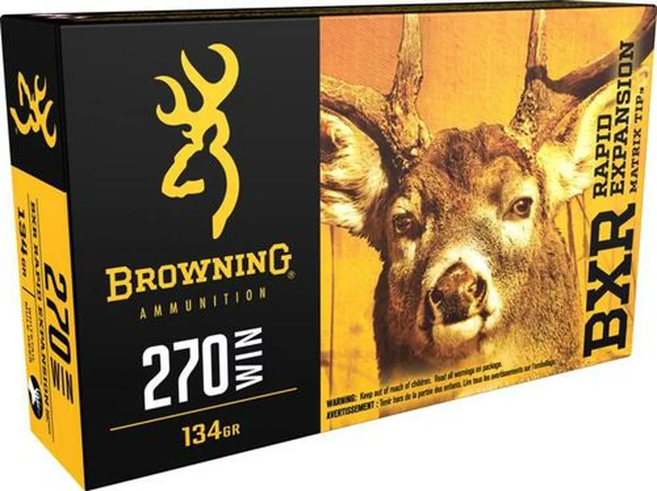 Browning BXR Rapid Expansion, .270 Win, 134 Gr, 20rd Box