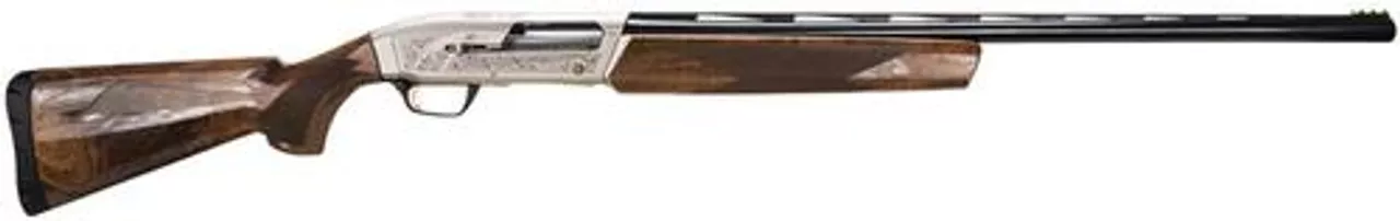 Browning Maxus 12 Ga 28″, 3″, High Grade Walnut, Blue/Silver Finish