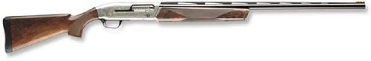 Browning Maxus Sporting Golden Clays, 12 Ga, 28″, 3″, Gloss Walnut, Satin Nickel