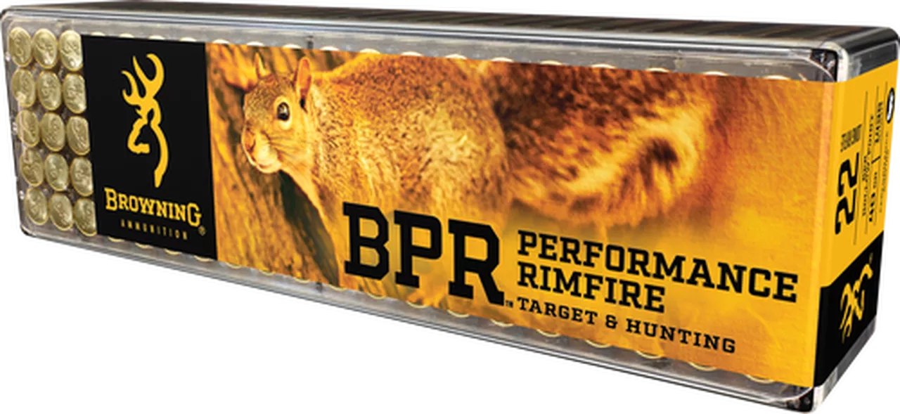 Browning Performance 22 LR 40gr, Lead Hollow Point, 1000rd/Case (10x100rd Boxes)