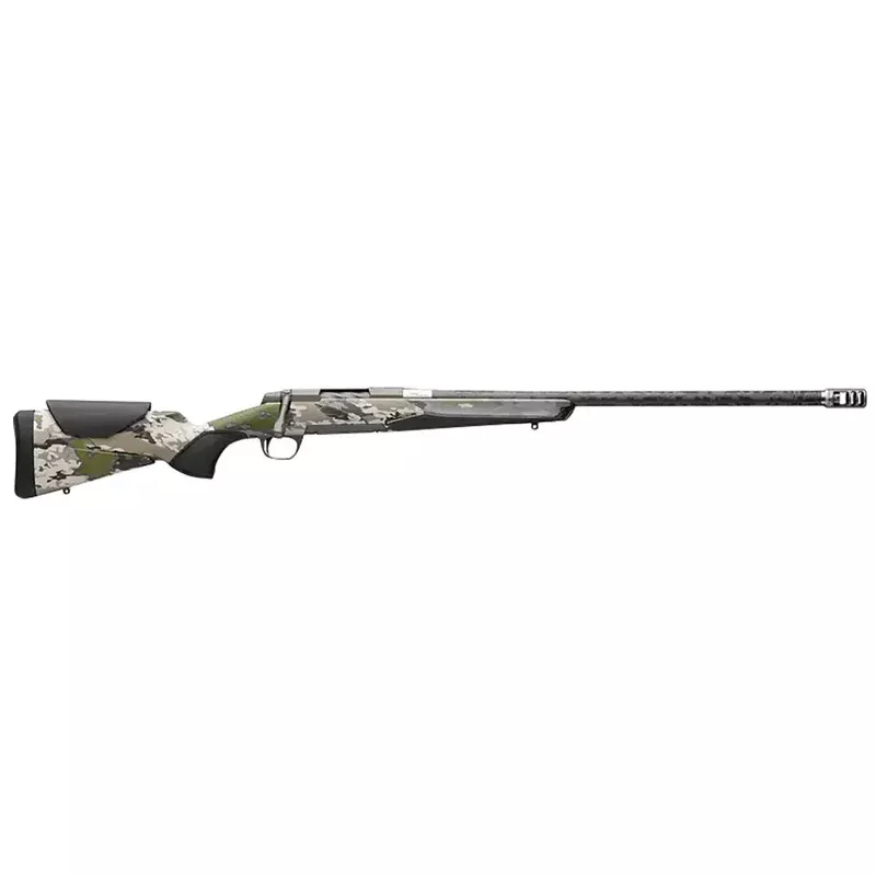 Browning X-Bolt 2 Speed Carbon Fiber 30-06 Springfield 4+1 22″ Carbon Fiber Threaded Barrel, Tungsten Cerakote, Ovix Camo 036034226