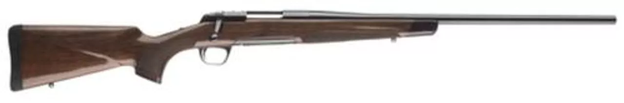 Browning X-Bolt Medallion Bolt 308 Win 22″, Walnut Stock Blued, 3 rd