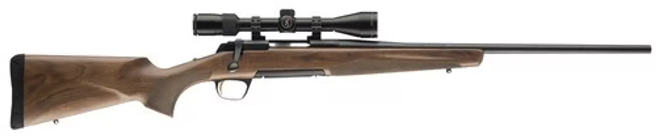 Browning X-Bolt Micro Midas LH 308 Win 20″ Barrel, Walnut Stock Blued, 4rd