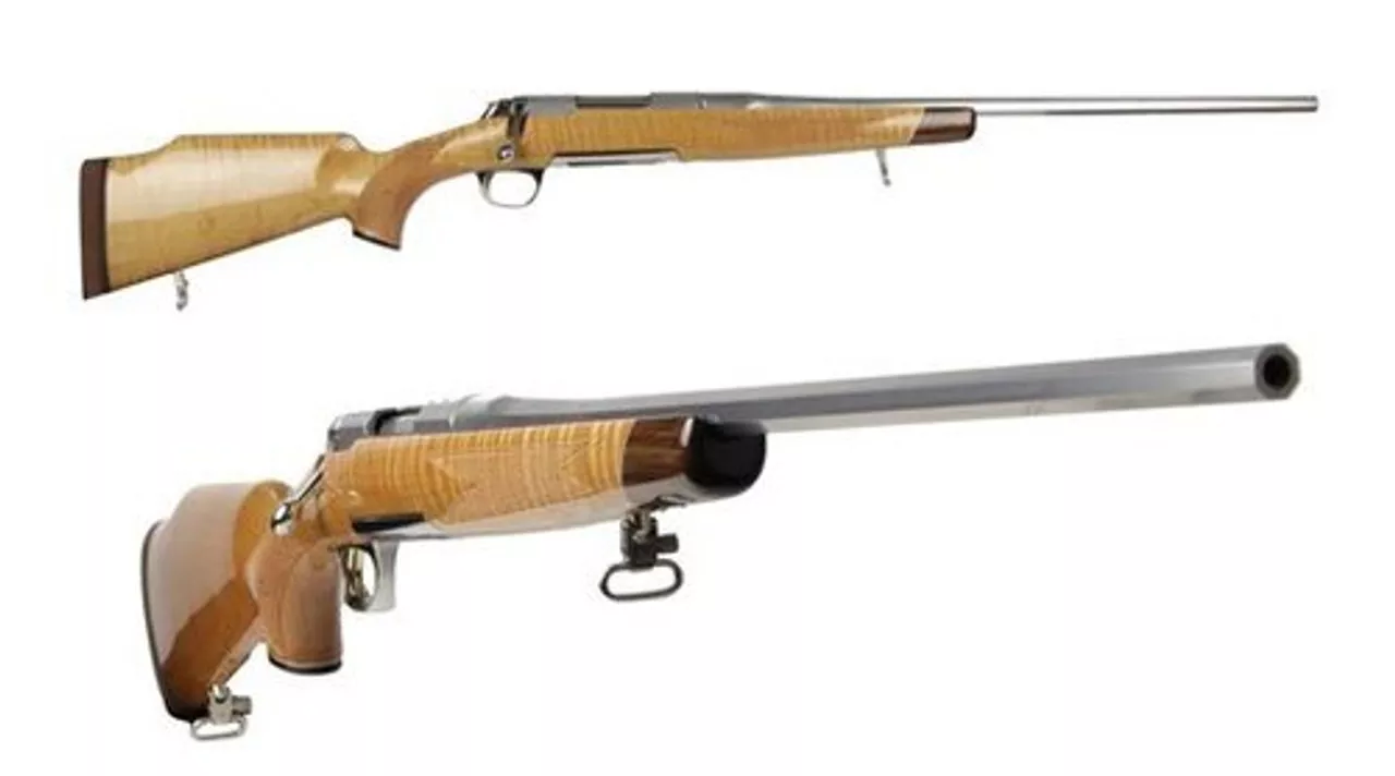 Browning XBOLT White Gold 308 22″ Octagon Barrel Maple Stock