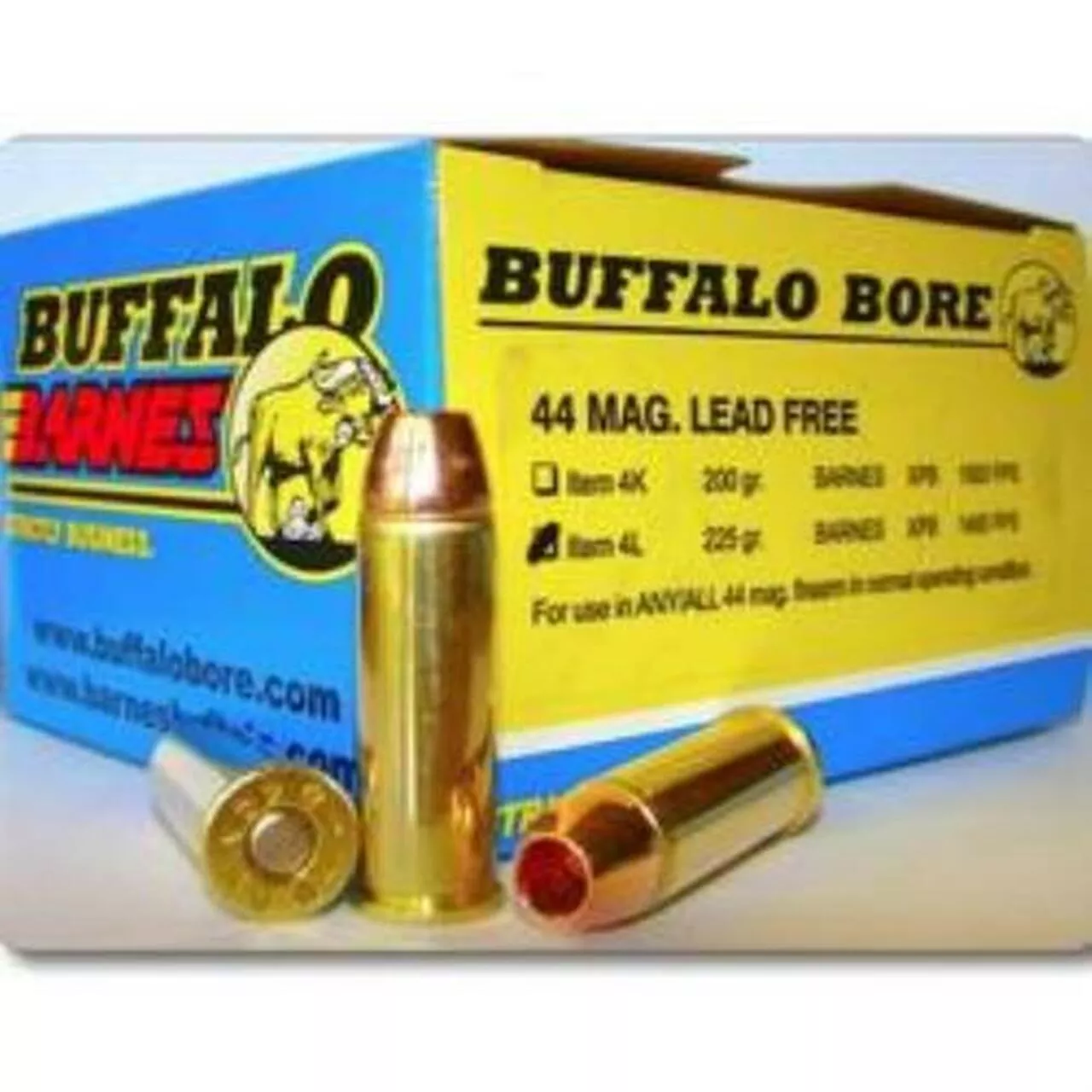 Buffalo Bore .44 Mag, 225 Gr, Lead Free Barnes XPB, 20rd Box