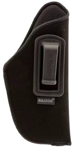 Bulldog Deluxe IWB Holster with Polymer Clip Black RH (Fits Most Compact Autos)