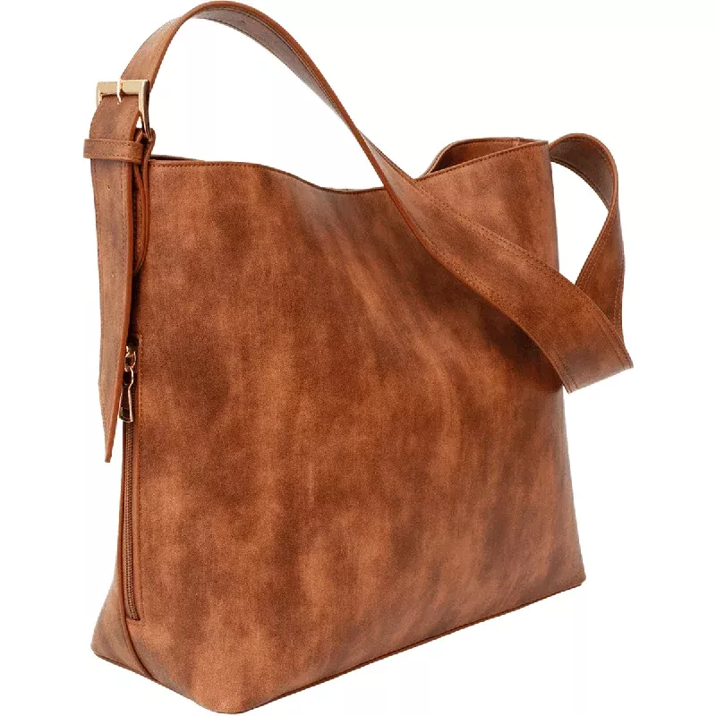 Bulldog Shoulder/Computer Bag, w/Holster Brown Zipper Shoulder Bag – BDP091