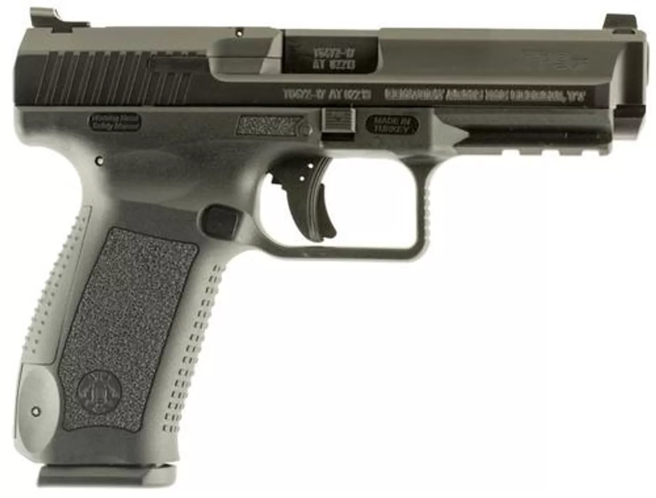 Canik TP9SF, 9mm, 4.46″, 10rd, Black Cerakote