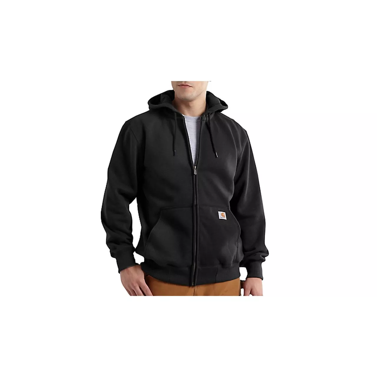 Carhartt Mens Rain Defender Loose Fit Heavyweight Full-Zip Sweatshirts