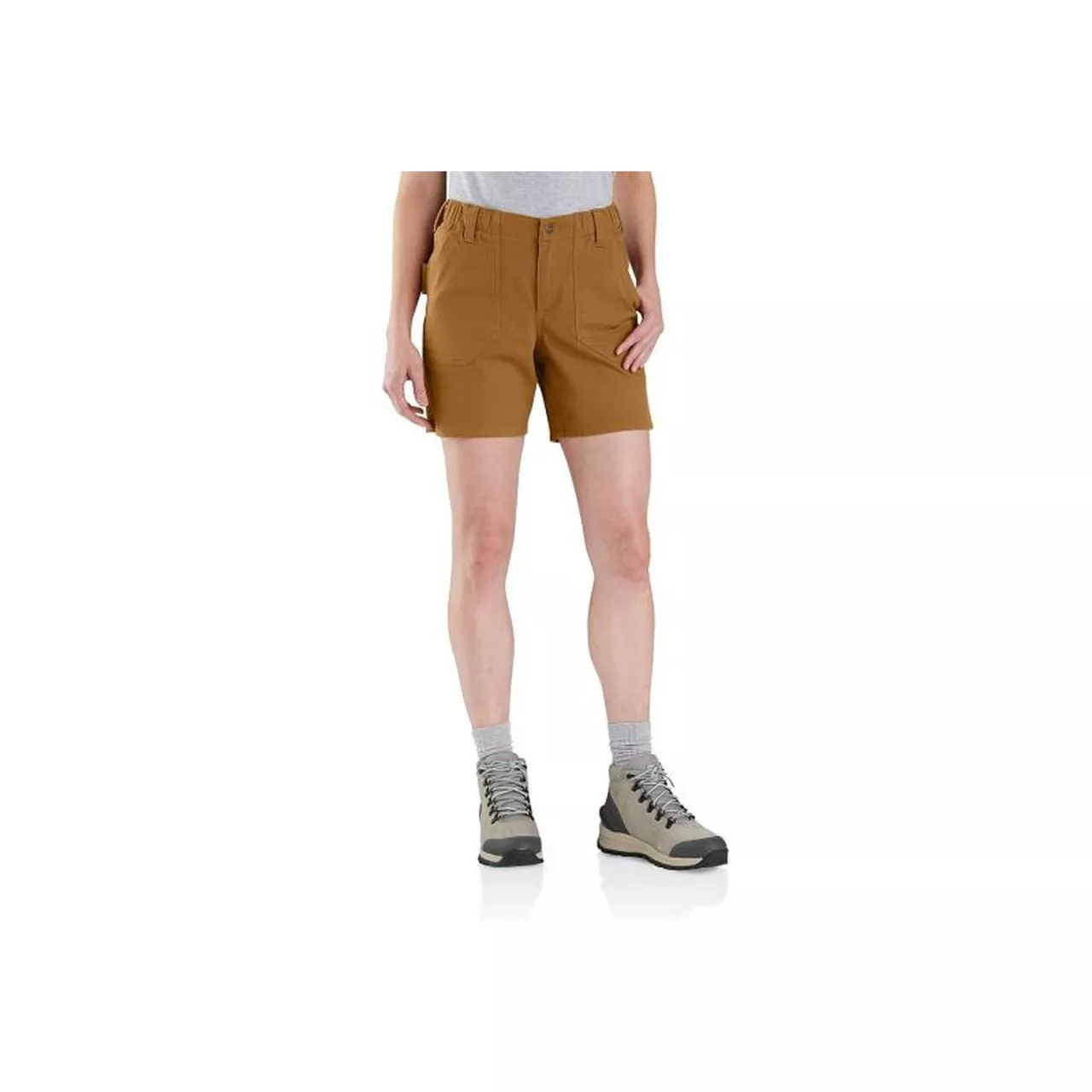 Carhartt Womens Rugged Flex Relaxed Fit Canvas Work Shorts