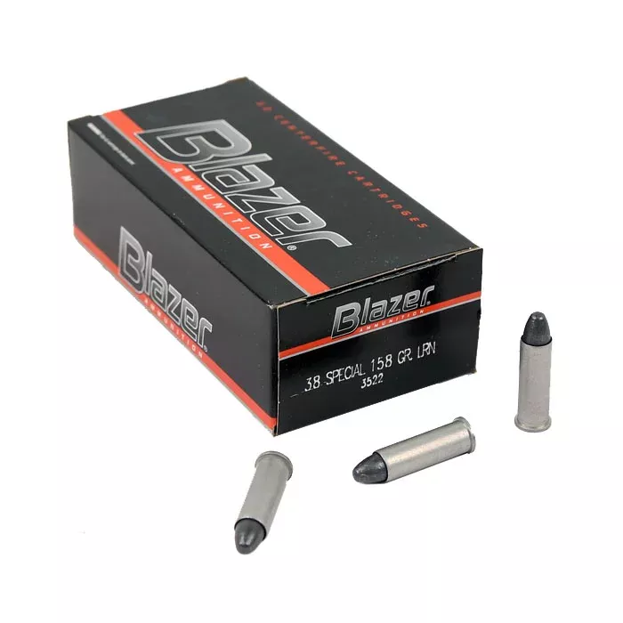 CCI Blazer .38 Special 158 GR. LRN – Aluminum – 50RD