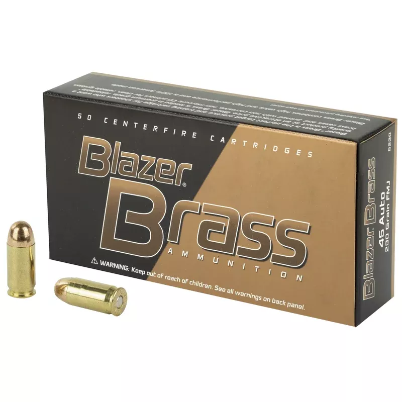 CCI Blazer Brass .45ACP 230 GR. FMJ – 50RD