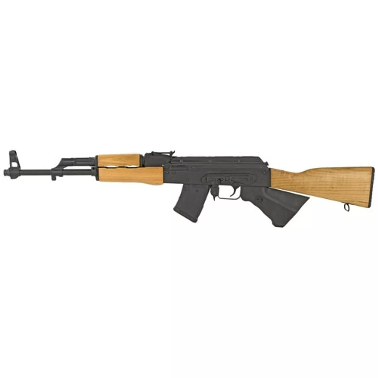 Century Arms GP/WASR10 CA Legal 762X39, 17″ Barrel, Blue Finish, Wood Stock, Adjustable Sights, 10Rd Mag