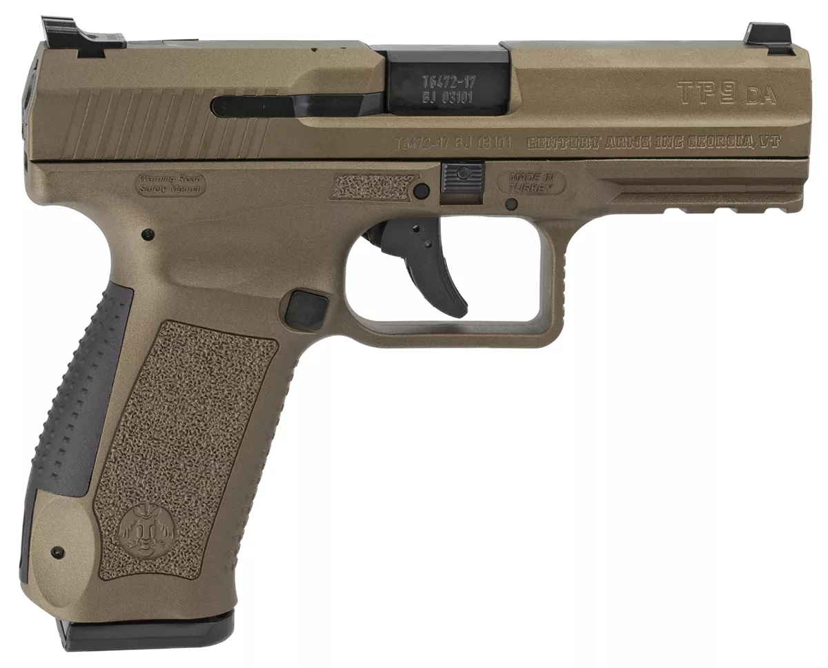 Century International Arms Canik TP9DA Bronze 9mm Pistol