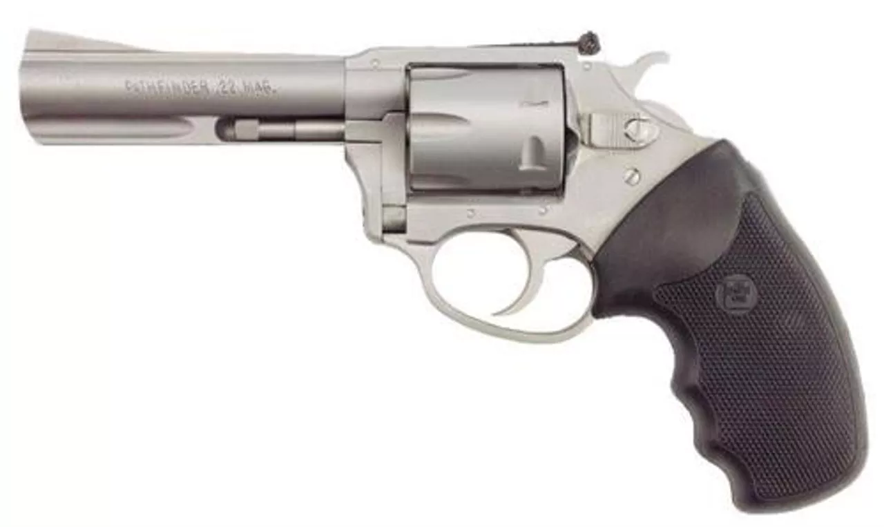Charter Arms Pathfinder, .22 WMR, 4.2″, 6rd, Stainless