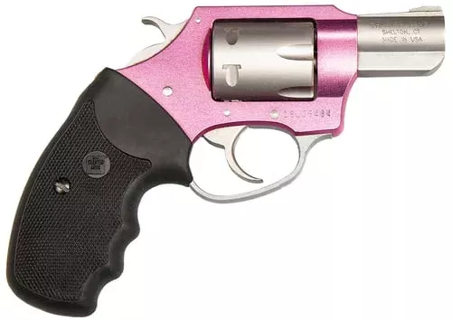 Charter Arms Pink Lady Handgun .22 WMR 6rd Capacity 2 Barrel Pink Frame