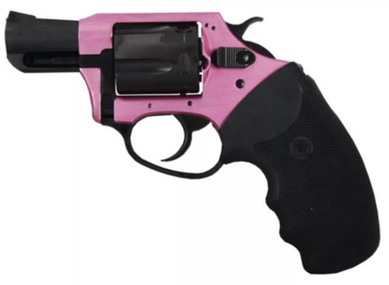 Charter Arms Pink Lady Undercover, .38 Special, 2″ Barrel, 5rd, Black/Pink