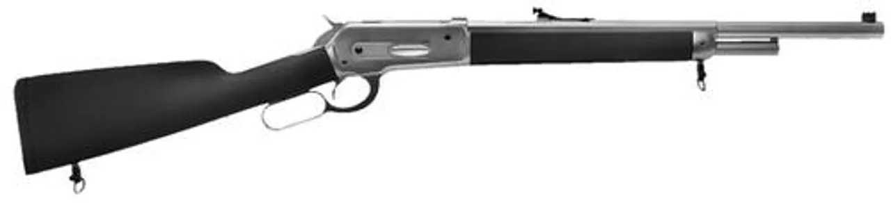 Chiappa 1886 Kodiak Lever 45-70 Govt 18.5″ Barrel, Rubberized Wood Stock Ni, 4rd