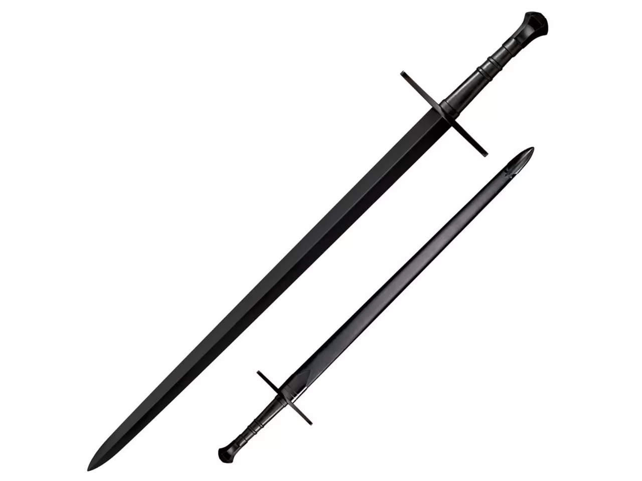 Cold Steel Maa Hand-And-A-Half Sword, Black