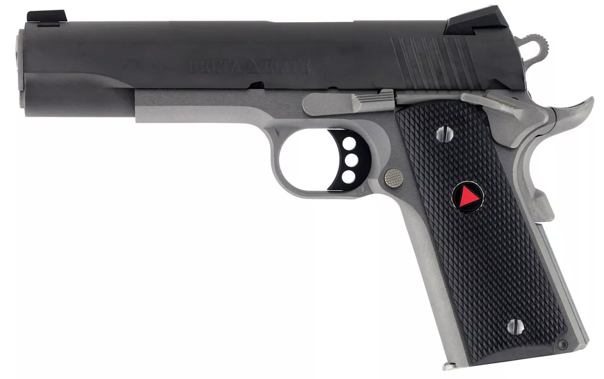 Colt 1911 Delta Elite XE 10mm Pistol, Black Ionbond Slide
