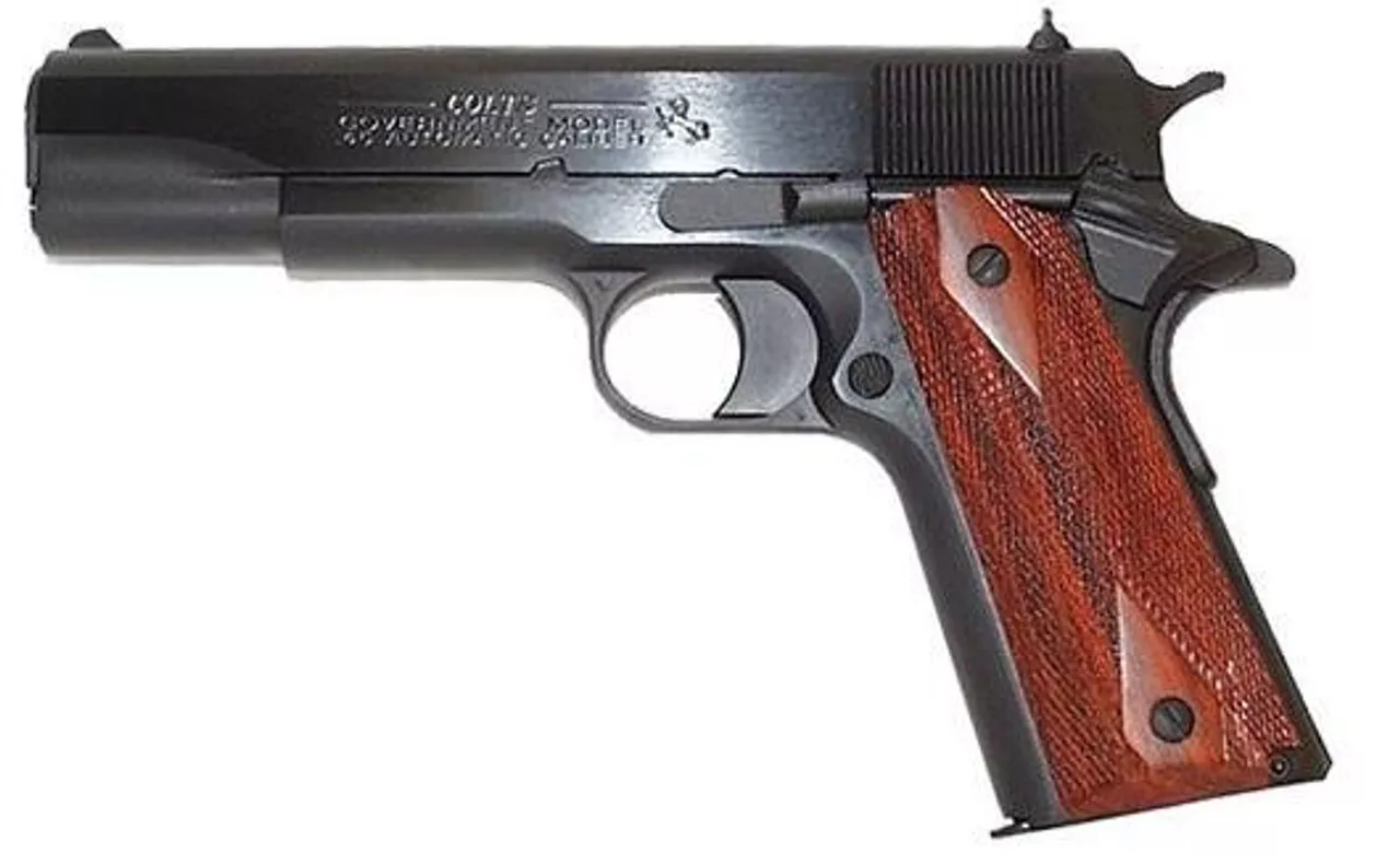Colt 1911 Government 9MM, 5″ Blued, 9 Round