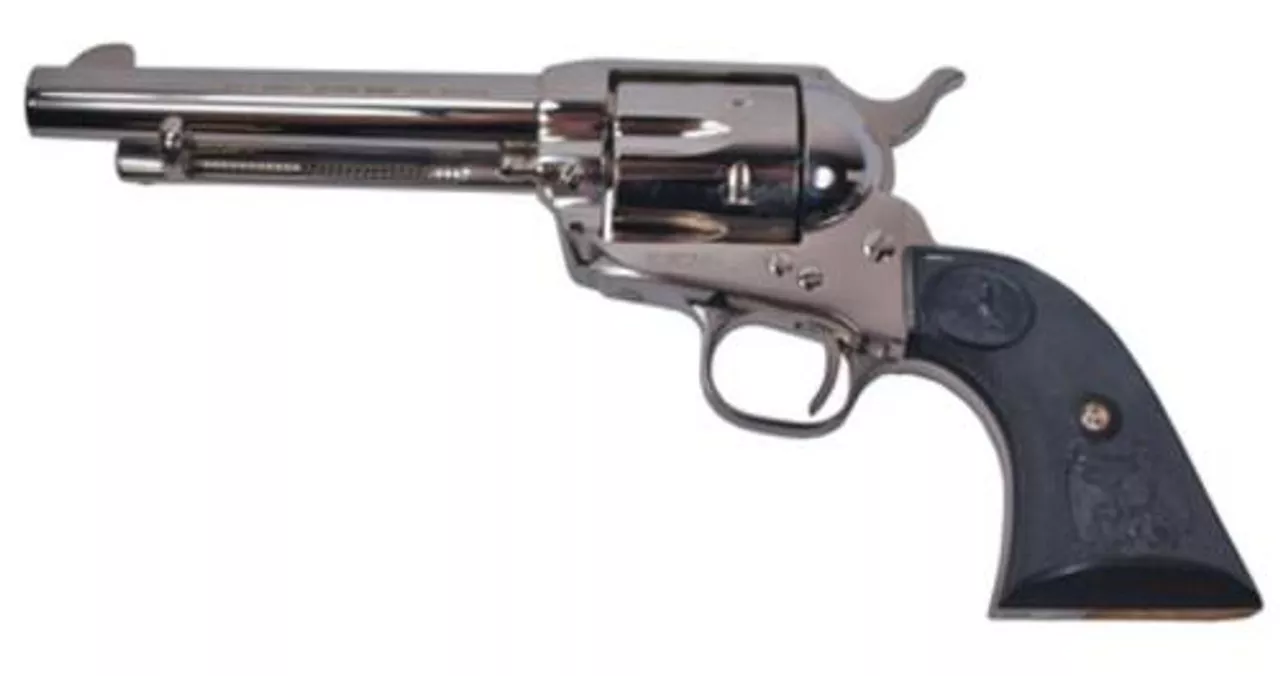 Colt Mfg Single Action Army Peacemaker Single 357 Magnum 5.5″ 6 Black Com