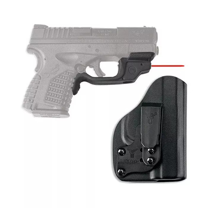 Crimson Trace Laserguard W/Bladetech IWB Holster – Springfield Armory XDS
