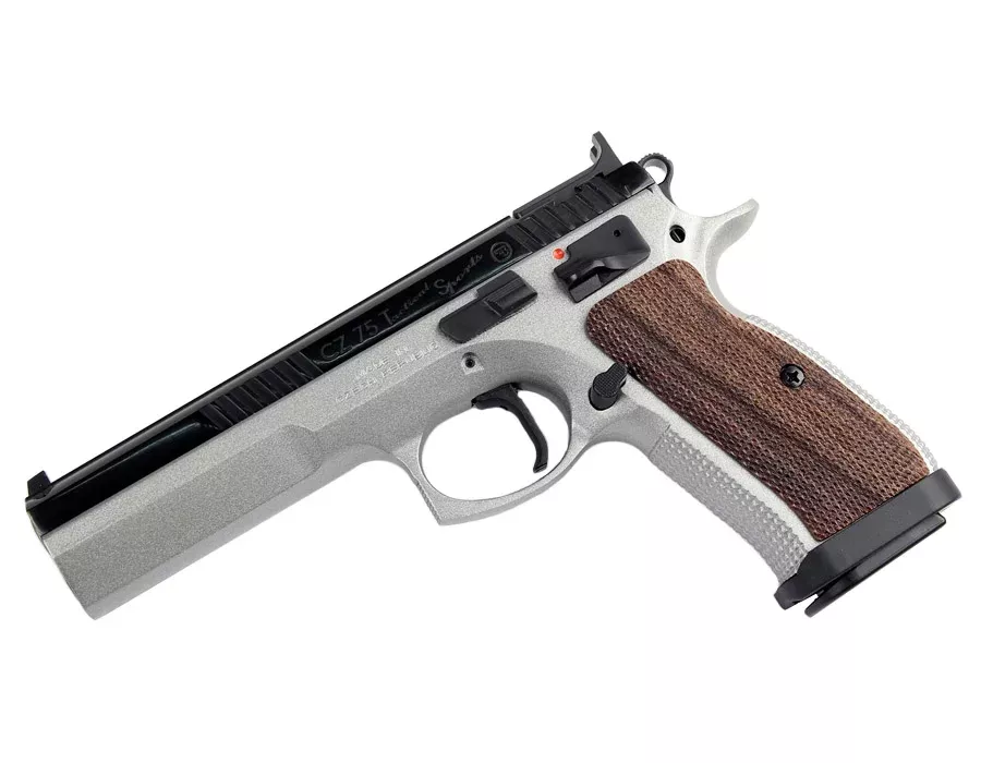 CZ 75 Tactical Sport, Fixed Sights, Two-Tone, 9mm , SAO