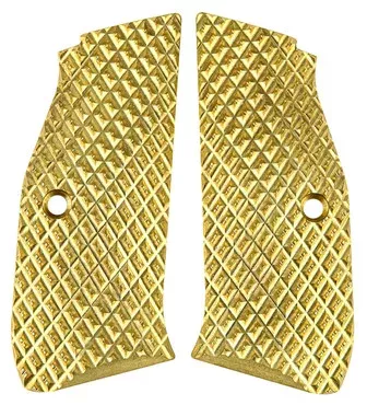 CZ Palm Swell LOK JawsAggressive Texture Grips – Brass