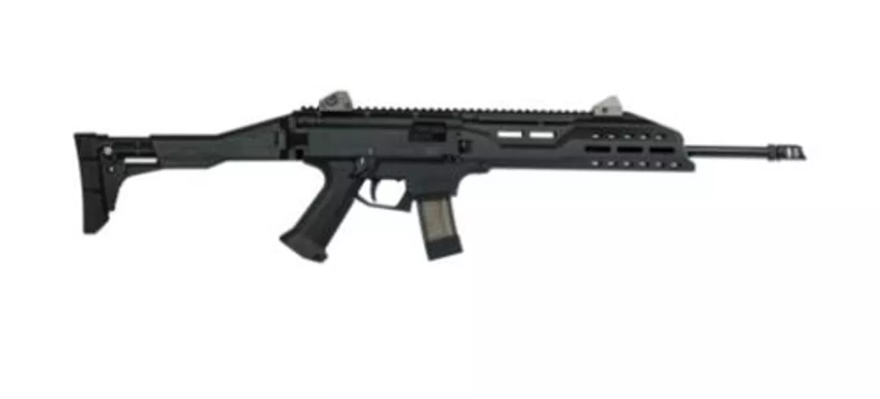 CZ Scorpion EVO 3 S1 Carbine, 9mm, Black, 16.2″, 10rd Mags