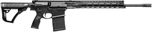Daniel Defense 0216530063047 DD5 V5 6.5 Creedmoor 20″ 20+1 Black Hard Coat Anodized 6 Position w/SoftTouch Overmolding Stock MLOK