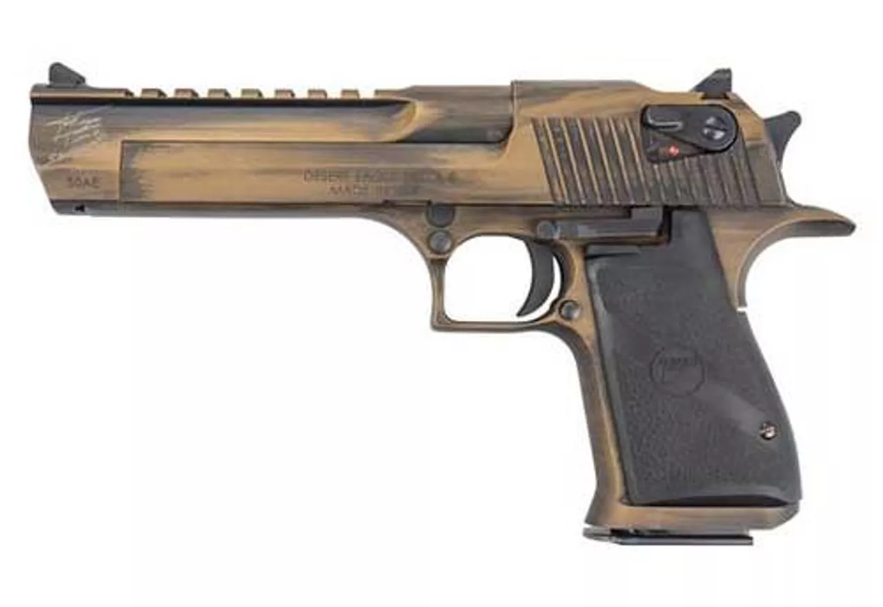 Desert Eagle John ‘TIG’ Tiegen Special Edition 50AE 6″ Barrel BWB Cerakote