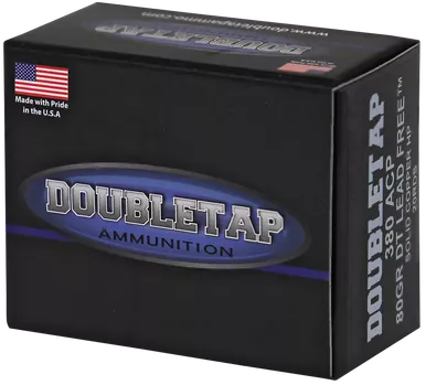 Doubletap Ammunition .380 Auto Ammo 80gr SC-HP 20ct
