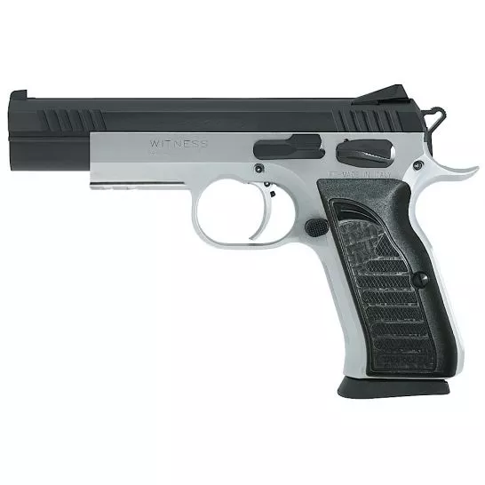 EAA Corp Tanfoglio Witness Elite Match .40 S&W Pistol, Stainless – 600670
