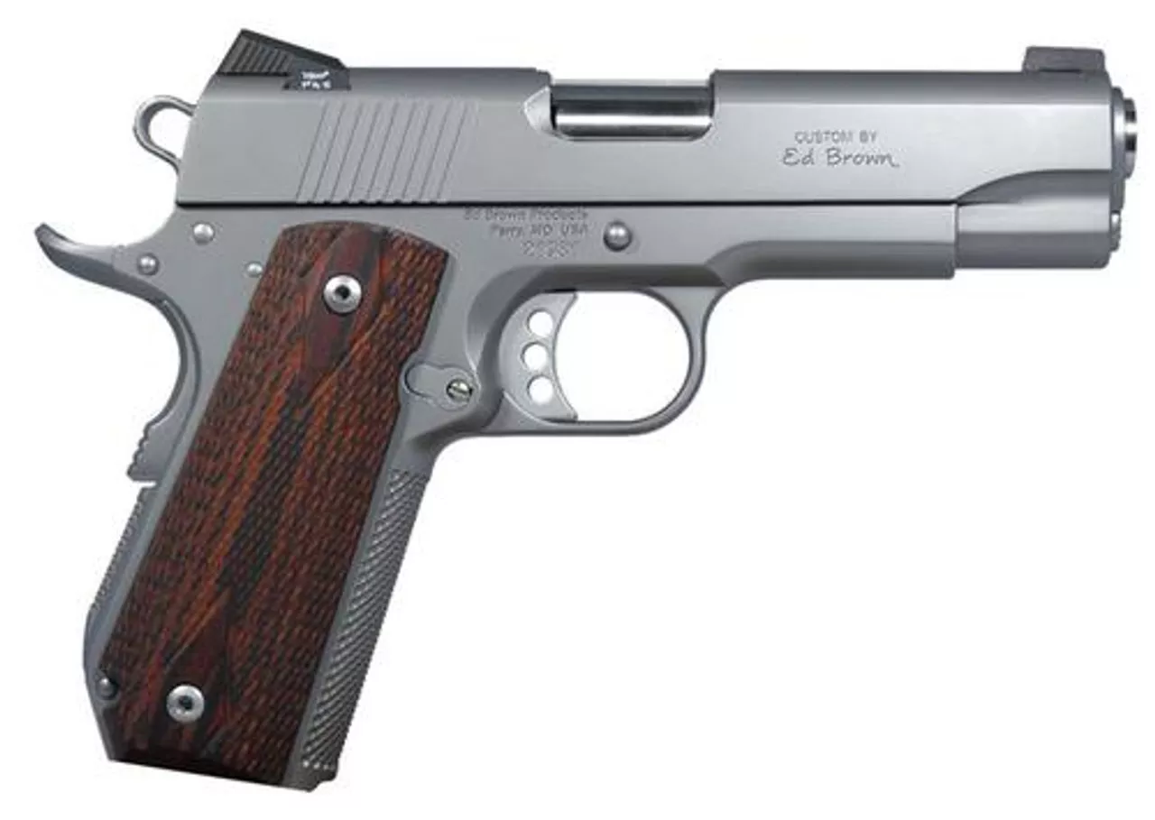 ED BROWN-9MM Commander 1911 BOBTAIL 4″ Barrel 7 Rd Mag